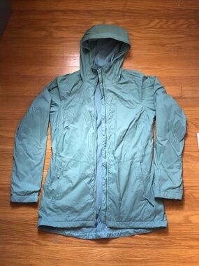 Green Columbia Rain Jacket